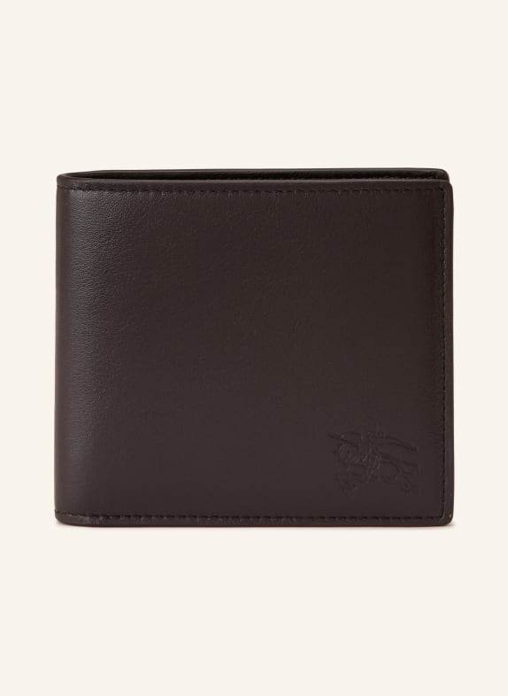 BURBERRY purse DARK BROWN