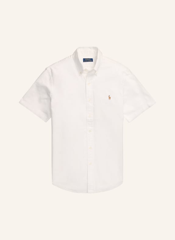 POLO RALPH LAUREN Kurzarm-Hemd Slim Fit WEISS