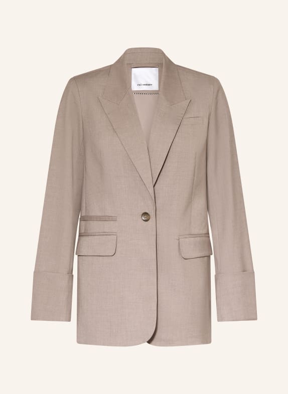 co'couture Dlouhý blejzr MATTYCC ČERNOŠEDÁ