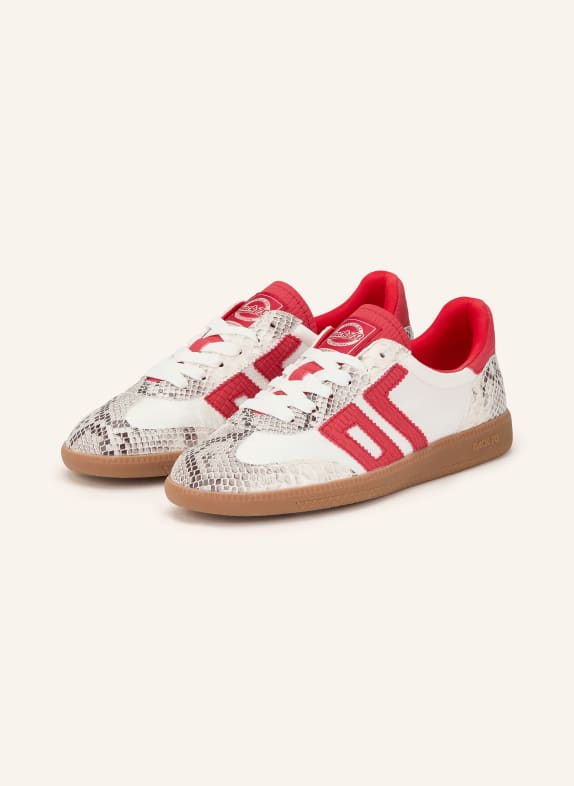 BACK 70 Buty sportowe GHOST C26 BIAŁY / CZERWONY / CZARNY