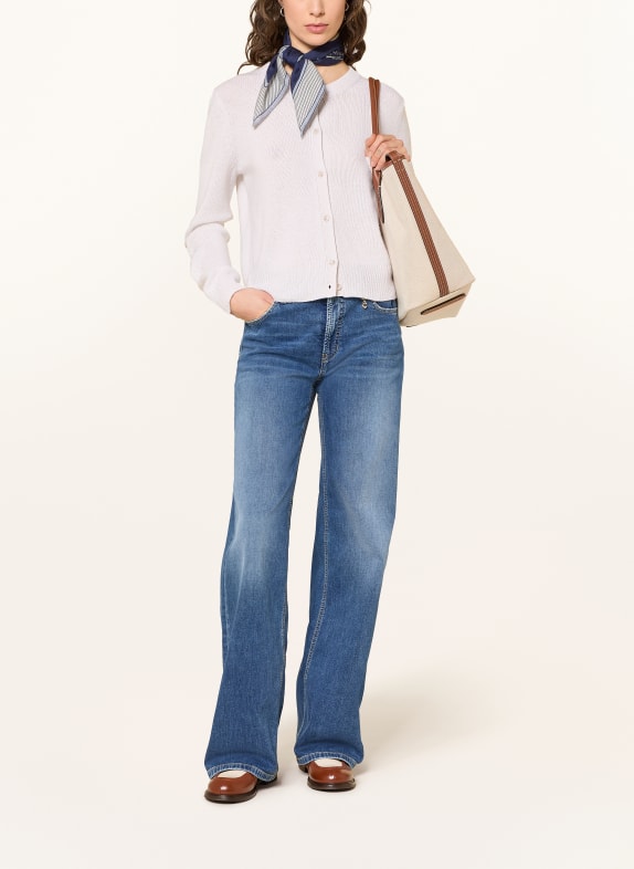 CAMBIO Wide Leg Jeans AIMEE PALAZZO 5137 ibiza contrast mid used