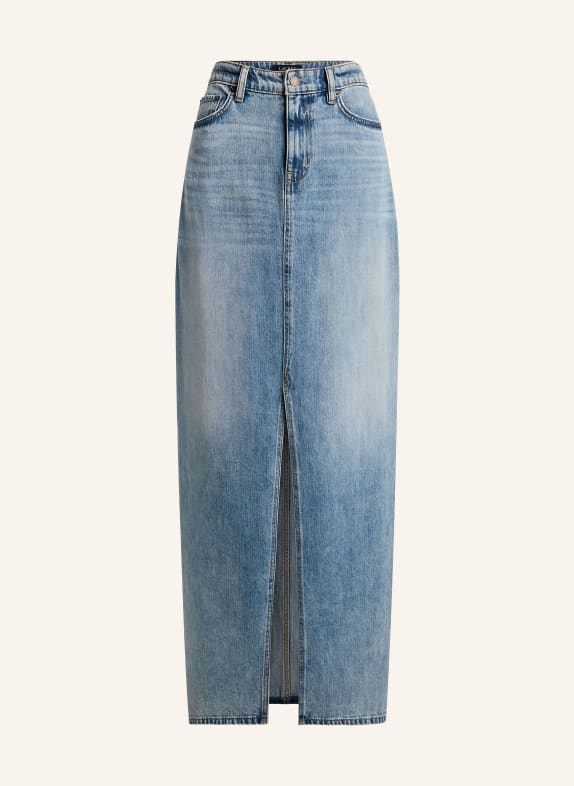 LAUREN RALPH LAUREN denim skirt BLUE