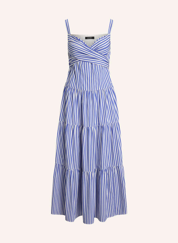 LAUREN RALPH LAUREN šaty MODRÁ / BÍLÁ