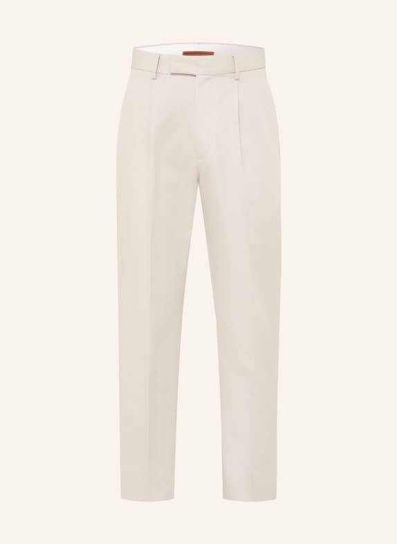 ZEGNA Pleated Fit Pants BEIGE
