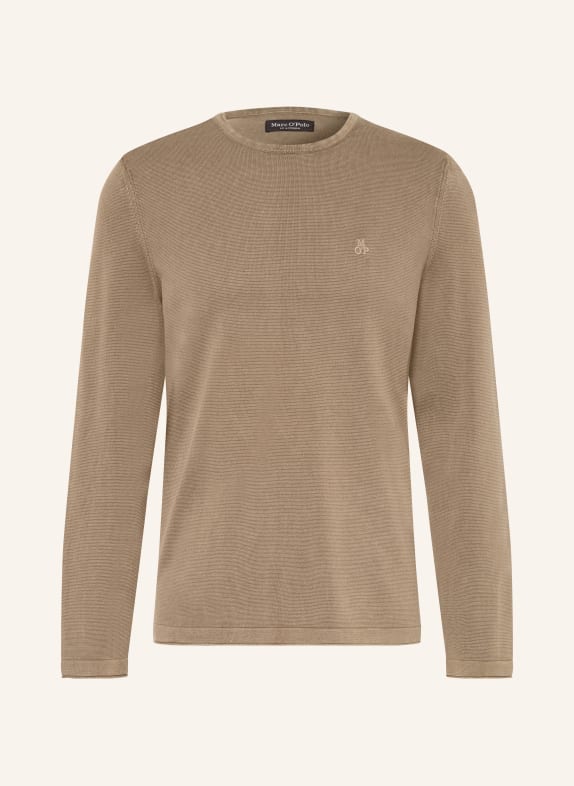 Marc O'Polo Dlouhé rukávy SVĚTLE HNĚDÁ