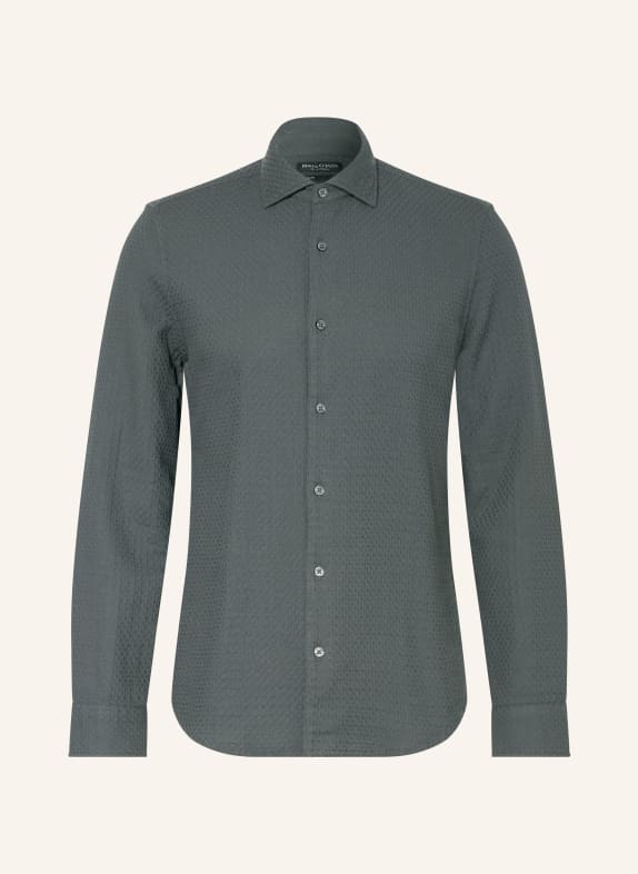 Marc O'Polo Shaped Fit Shirt DARK GREEN