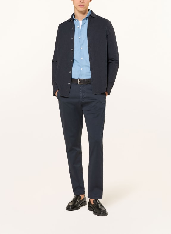 Marc O'Polo Overhemd Shaped Fit DONKERBLAUW