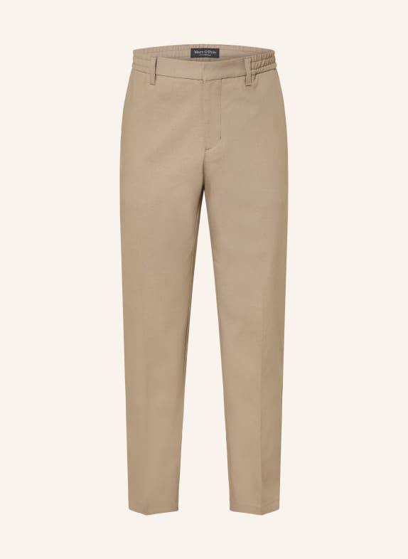 Marc O'Polo BELSBO JOGGER Relaxed Fit Chinos with Linen BEIGE