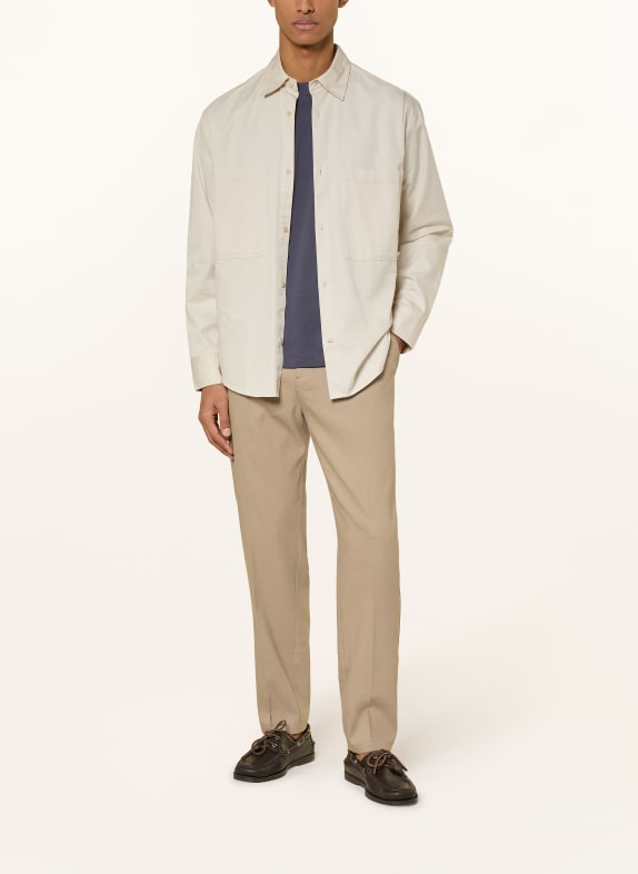 Marc O'Polo Chino BELSBO JOGGER Relaxed Fit med linne BEIGE