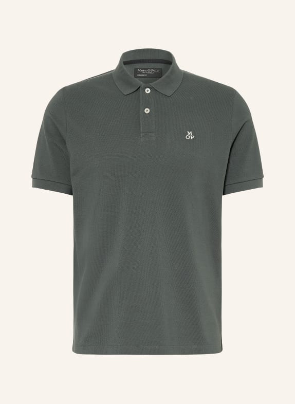Marc O'Polo Piqué-Poloshirt Regular Fit DUNKELGRÜN