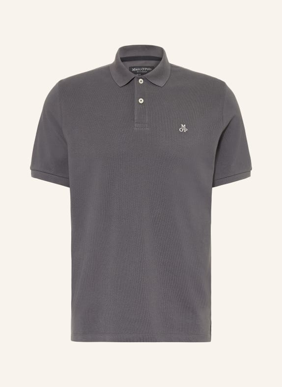 Marc O'Polo Piqué-Poloshirt Regular Fit DUNKELGRAU