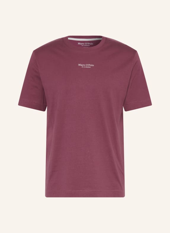 Marc O'Polo T-Shirt DUNKELROT