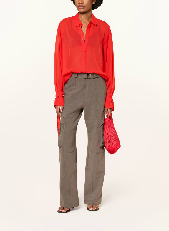 The Frankie Shop Overhemdblouse VERLIN ROOD