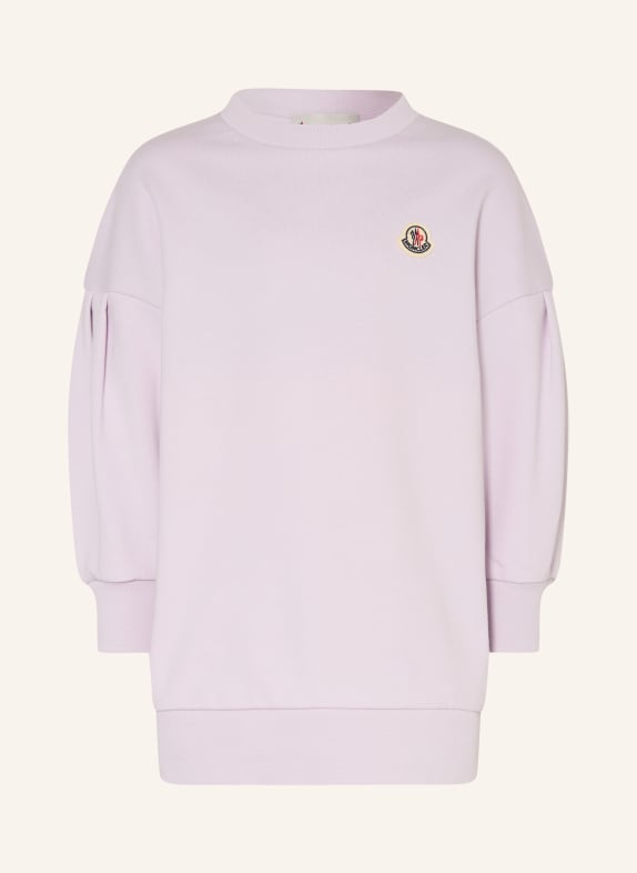 MONCLER enfant sukienka dresowa BLADORÓŻOWY