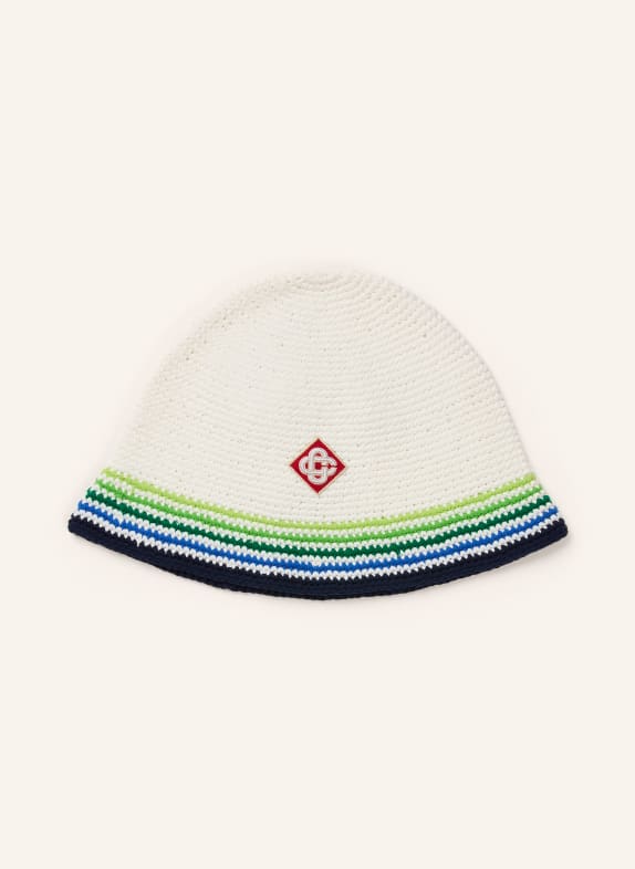 Casablanca Bucket-Hat WEISS / GRÜN / BLAU