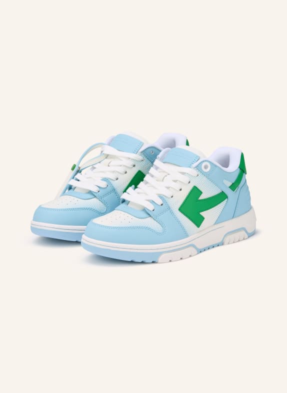 Off-White Sneaker OUT OF OFFICE HELLBLAU / GRÜN / WEISS