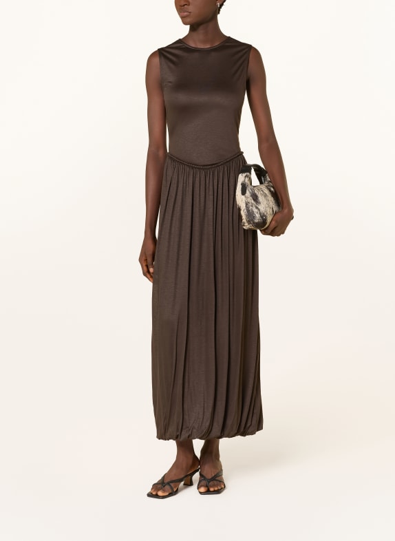 CPH MUSE Jerseykleid CMLAYNA DUNKELBRAUN