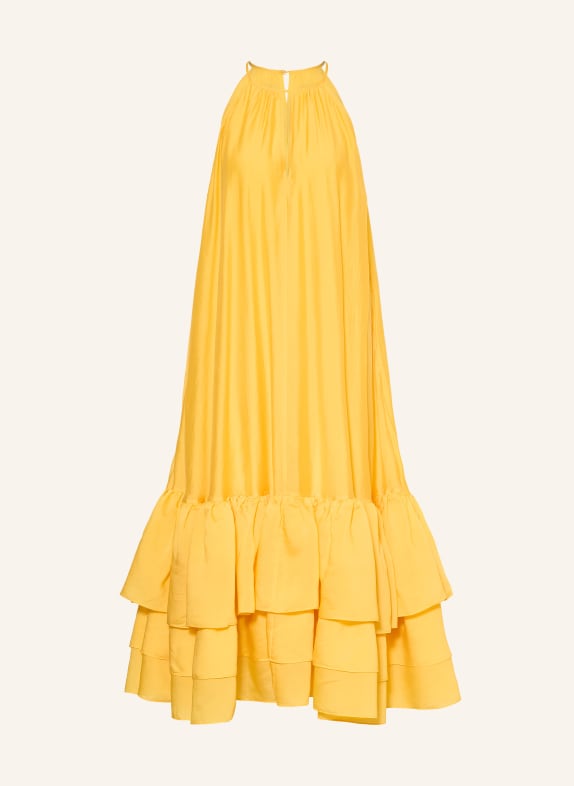CPH MUSE Kleid CMMOLLY mit Rüschen GELB