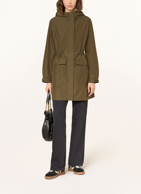 WOOLRICH parka KHAKI