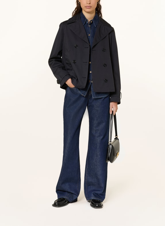 WOOLRICH kabát TMAVĚ MODRÁ