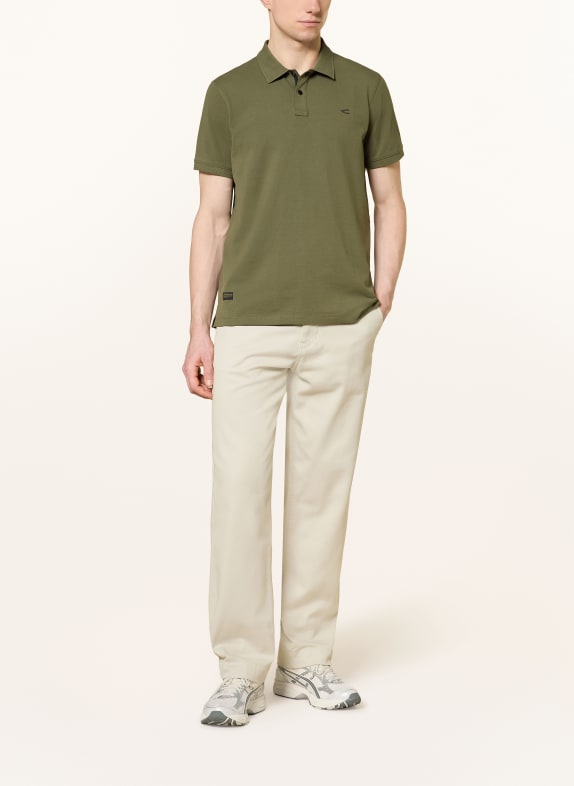 camel active Piqué poloshirt KAKI