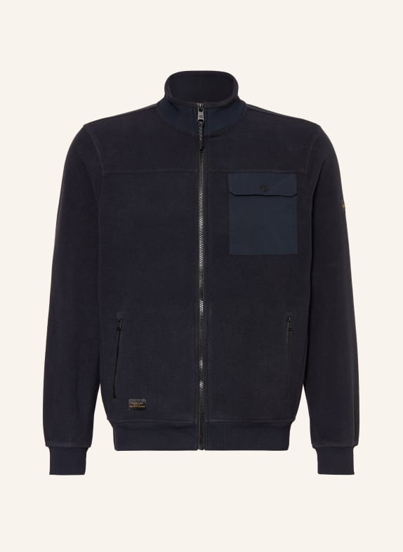 camel active fleecová bunda TMAVĚ MODRÁ