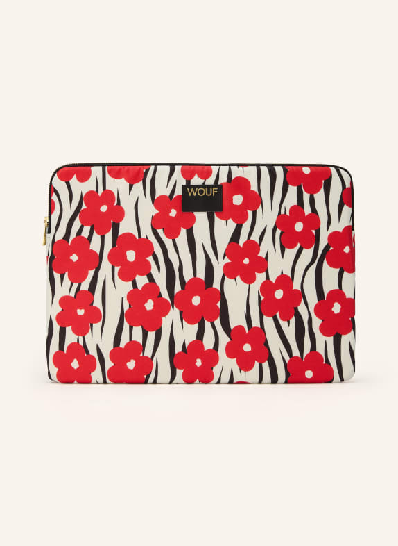 WOUF Laptop-Hülle CUTE SCHWARZ / GOLD / CREME