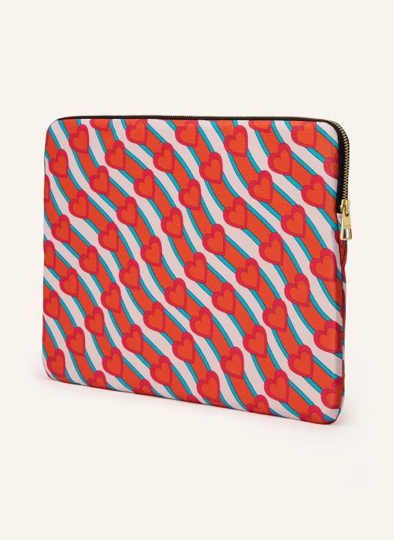 WOUF Laptophoes GLOW LICHTROOD / GOUD / ROSE CLAIR