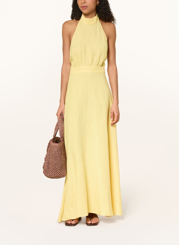 arkitaip Linen dress ISI DARK YELLOW
