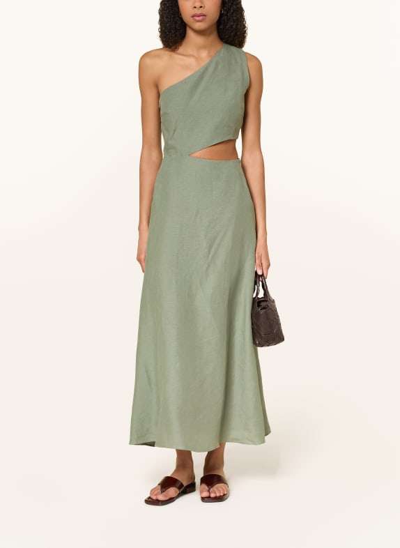 arkitaip Leinenkleid AVA OLIV