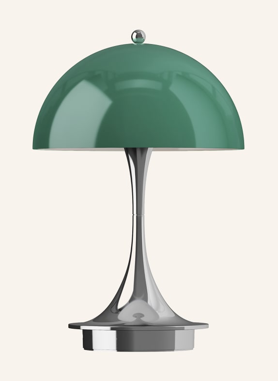 louis poulsen Tischleuchte PANTHELLA 160 PORTABLE GRÜN / SILBER