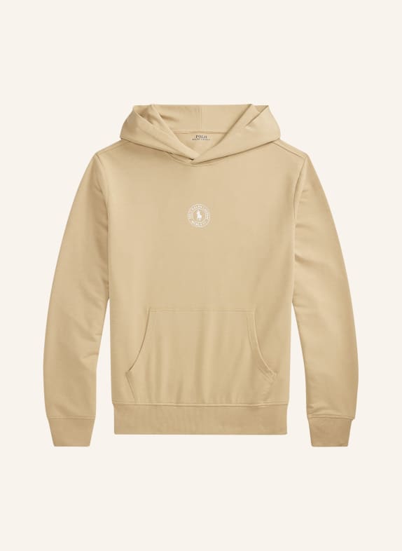 POLO RALPH LAUREN Lounge-Hoodie BEIGE / WEISS