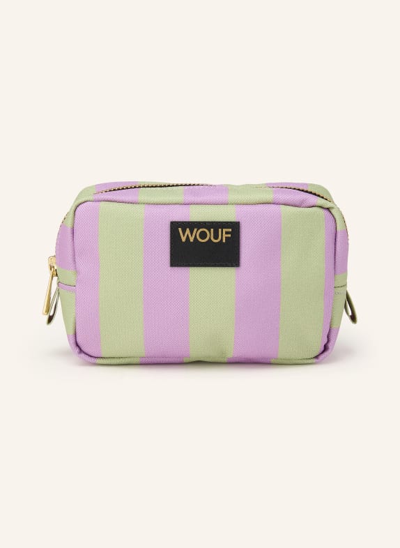 WOUF Kosmetiktasche RIVIERA HELLLILA / GOLD / HELLGRÜN