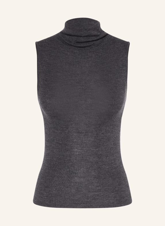 COS pletený top TMAVĚ ŠEDÁ