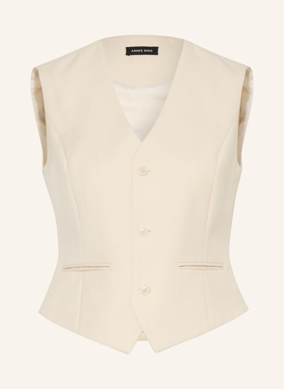 ANINE BING Blazerweste MARIO ECRU