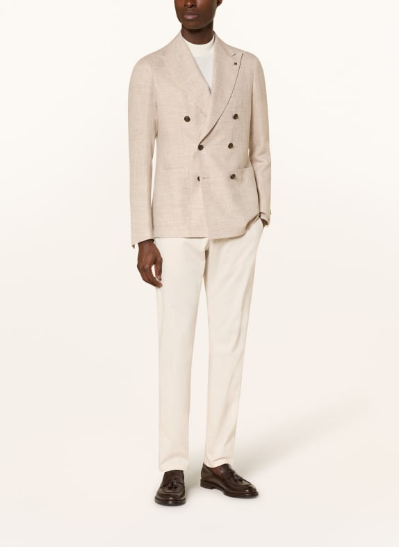 TAGLIATORE Slim fit-jakke i hør BEIGE