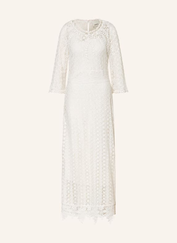 ISABEL MARANT Spitzenkleid HAYRA mit 3/4-Arm WEISS