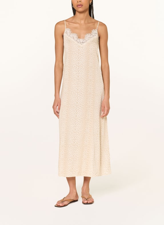 OH APRIL Kleid ALMA mit Spitze CREME / BEIGE