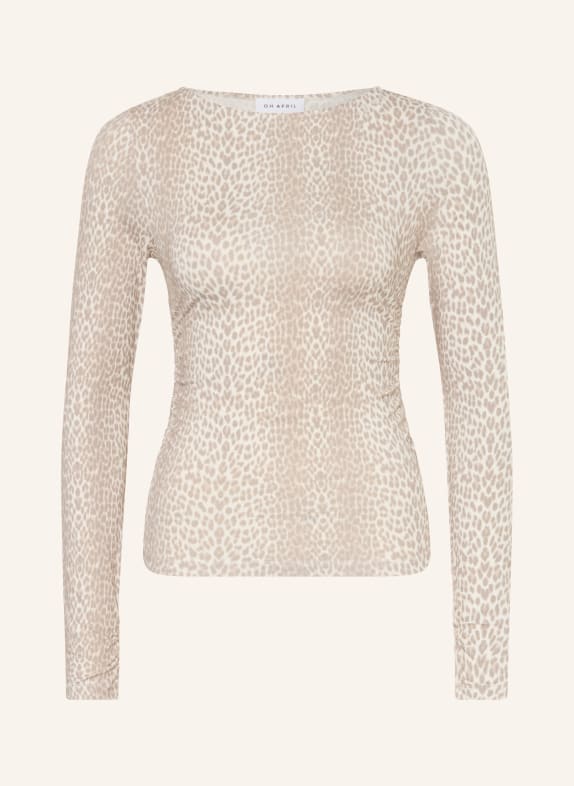 OH APRIL Dlouhé rukávy MAEVE BÉŽOVÁ / ČERNOŠEDÁ