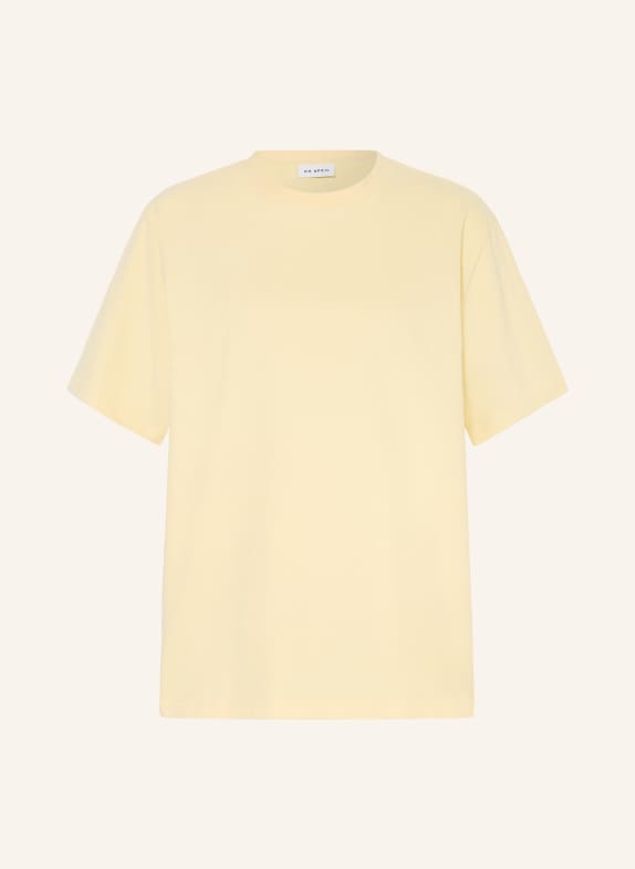 OH APRIL Oversized tričko PANCAKE TMAVĚ ŽLUTÁ