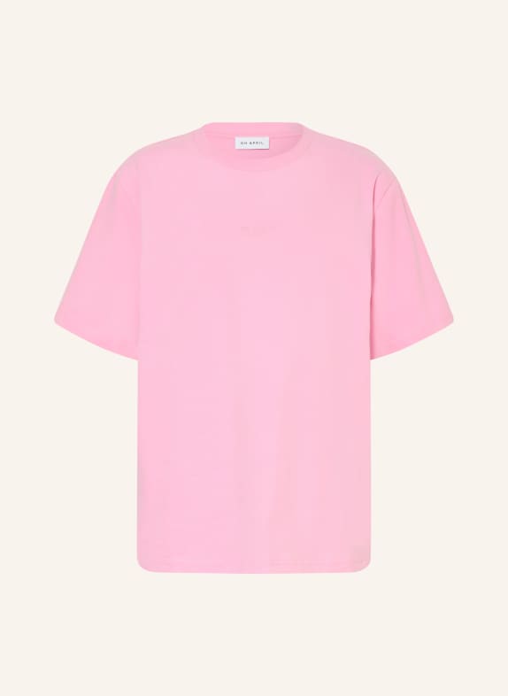 OH APRIL Oversized tričko TOAST RŮŽOVÁ