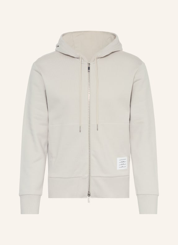 THOM BROWNE. Sweatjacke BEIGE