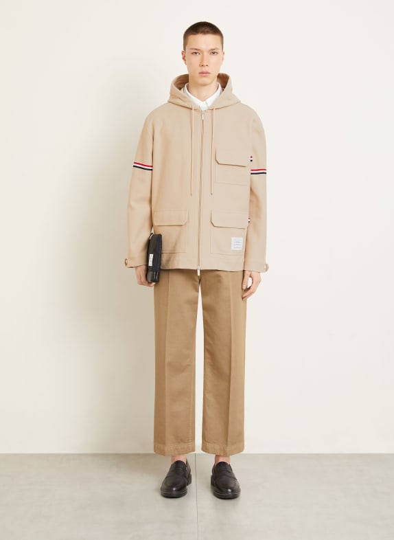 THOM BROWNE. jas LICHTBRUIN / NEONROOD / ZWART