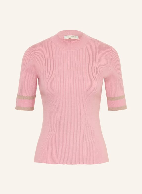 CATNOIR pull en maille ROSÉ / TAUPE