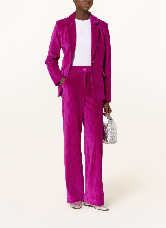 CATNOIR Marlene-broek van corduroy FUCHSIA