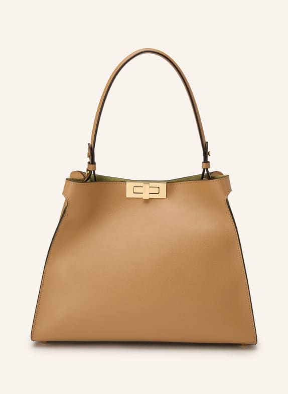 FENDI Handtas WAY MEDIUM CAMEL / GOUD