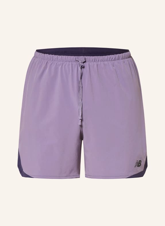 new balance RC ESSENTIAL 2-in-1 running shorts PURPLE / DARK PURPLE