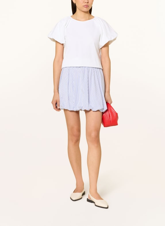 Rich & Royal rok BLAUW / WIT
