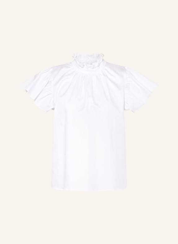 Rich & Royal Blusenshirt mit Rüschen WEISS