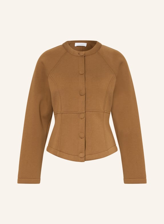 Rich & Royal jasje met kraag COGNAC